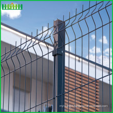 PVC Coated Curved welded wire mesh fence